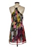 Roxy 100% Polyester Tie-dye Brown Pink Cocktail Dress Size XS - photo 2
