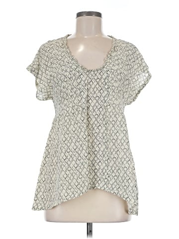 Lil Short Sleeve Silk Top (view 1)