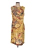 Paul Stuart Paisley Yellow Cocktail Dress Size S (estimated) - photo 1