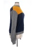By Design 100% Acrylic Color Block Blue Pullover Sweater Size XL - photo 4