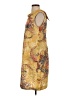 Paul Stuart Paisley Yellow Cocktail Dress Size S (estimated) - photo 5