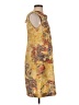 Paul Stuart Paisley Yellow Cocktail Dress Size S (estimated) - photo 4