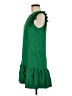 CeCe Solid Green Casual Dress Size 8 - photo 5