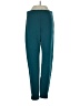 Basic Editions Color Block Teal Track Pants Size S - photo 1