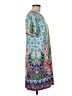 Hale Bob Paisley Blue Casual Dress Size M - photo 4