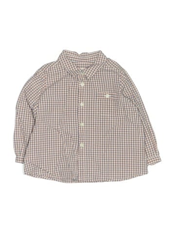 Bonpoint Long Sleeve Button-Down Shirt (view 1)