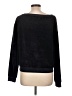 Juicy Couture Solid Blue Black Pullover Sweater Size L - photo 2