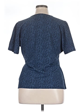 MICHAEL Michael Kors Short Sleeve Blouse (view 2)