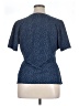 MICHAEL Michael Kors Blue Short Sleeve Blouse Size XL - photo 2