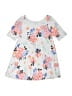 Old Navy 100% Cotton Floral Gray Dress Size 6 - 7 - photo 2