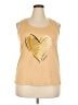 Unbranded Gold Sleeveless Top Size XXL - photo 1