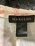 Harold's 100% Linen Print Ivory Linen Pants Size L - photo 4