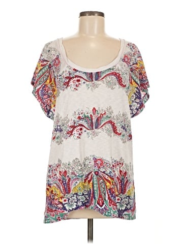 New York Laundry Short Sleeve Blouse (view 1)
