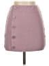 Cider Solid Purple Pink Casual Skirt Size XS - photo 1