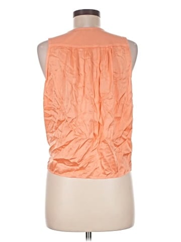 Red Haute Sleeveless Blouse (view 2)