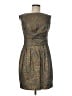 Chetta B Paisley Gray Cocktail Dress Size 8 - photo 1