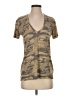 Monrow Camo Brown Short Sleeve T-Shirt Size S (estimated) - photo 1