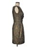 Chetta B Paisley Gray Cocktail Dress Size 8 - photo 4