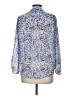 Veronica M. 100% Polyester Blue Long Sleeve Blouse Size M - photo 2