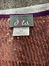 Dots Purple Sleeveless Top Size XL - photo 7