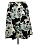 Talbots Floral Black Casual Skirt Size 8 Petite - photo 2