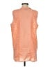 August Silk 100% Cotton Orange Kimono Size M - photo 2