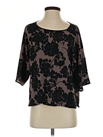 Paper Crown 3/4 Sleeve Blouse (view 1)