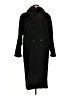 Larry Levine 100% Wool Solid Black Coat Size 14 (petite) - photo 1