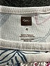 Tea 100% Cotton Print Ivory Dress Size 4 - photo 3