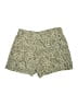 Three Dots 100% Rayon Print Green Shorts Size L - photo 1
