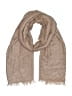 Noelle 100% Polyester Tan Scarf One size - photo 1