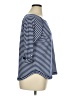 Cathy Daniels Stripes Blue 3/4 Sleeve T-Shirt Size XL - photo 4