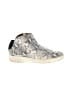 L'Amour Des Pieds 100% Leather Camo Silver Ankle Boots Size 7 1/2 - photo 1