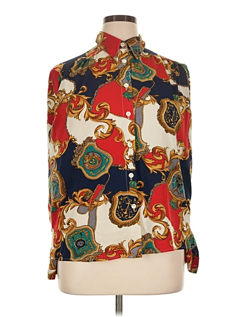 Pre-owned Alfred Dunner Sleeveless Blouse In Red