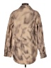 Express 100% Polyester Tan Trenchcoat Size S - photo 2