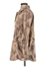 Express 100% Polyester Tan Trenchcoat Size S - photo 5