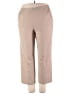 Alfred Dunner 100% Polyester Solid Tan Active Pants Size 16 Petite - photo 1