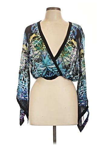 Bebe 3/4 Sleeve Blouse (view 1)