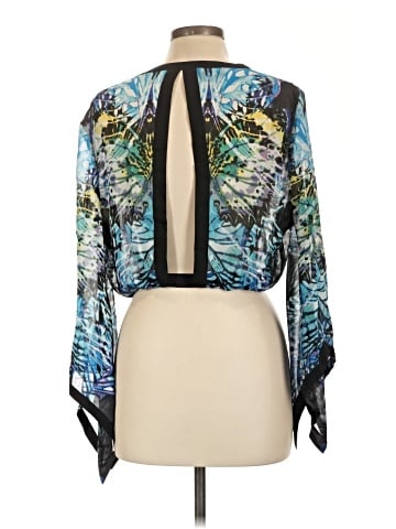 Bebe 3/4 Sleeve Blouse (view 2)