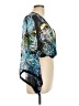 Bebe Teal 3/4 Sleeve Blouse Size L - photo 4