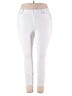 Bleu Solid White Jeans Size 18 - photo 1