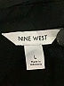 Nine West 100% Polyester Black Trenchcoat Size L - photo 6