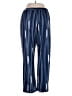 Unbranded 100% Polyester Stripes Blue Casual Pants Size 12 (petite) - photo 2