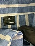 Shein Stripes Blue 3/4 Sleeve Blouse Size XS - photo 7