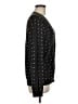 St. John Black Wool Cardigan Size M - photo 4
