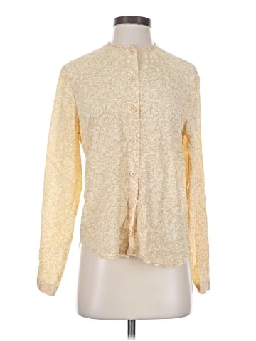 Jones New York Long Sleeve Silk Top (view 1)