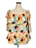 Cato Orange 3/4 Sleeve Blouse Size 28W - photo 1
