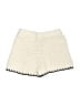 Zara Houndstooth Ivory Shorts Size 4 - photo 2