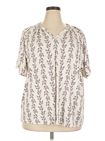 Croft & Barrow Short Sleeve Blouse (view 1)