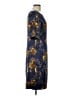 St. John Print Blue Casual Dress Size 12 - photo 4